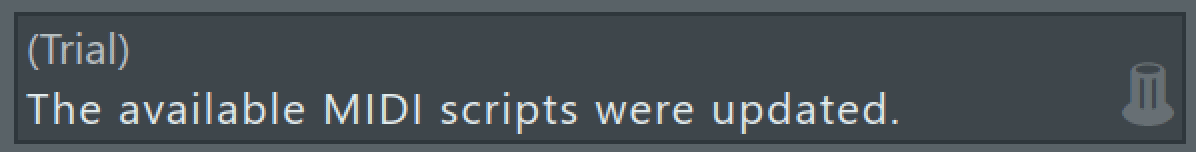 The Hint Panel, a small text box shown in the top left corner of FL Studio